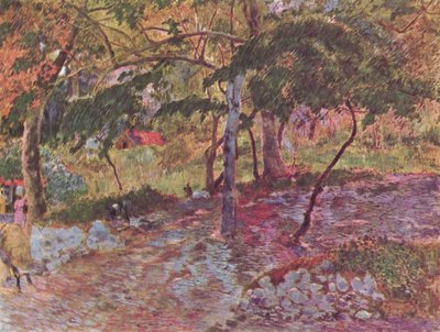 Landscape in Martinique by Paul Gauguin
